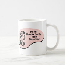 Police Officer Voice Mug