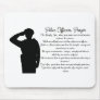 Police Officers Prayer Mouse Pad