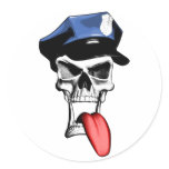 Police Skull stickers