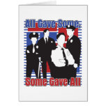 Police Some Gave All cards
