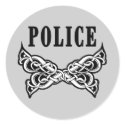 Police Tattoo stickers