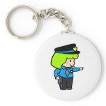 Police Woman 2 keychains