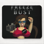 Police Woman Mousepad