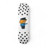 Police Woman skateboards