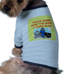 police women pet clothing