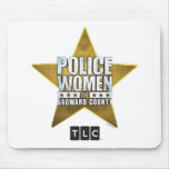 Police Women Logo Mousepad