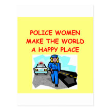 police women post cards