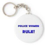 Police Women Rule! keychains