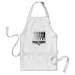 Police Women Silhouette Apron