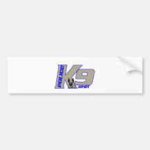 policek9unit bumper sticker