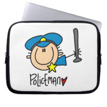 Policeman Occupation Laptop Computer Sleeve