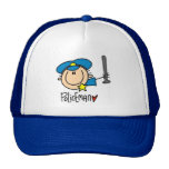 Policeman Occupation Mesh Hat