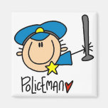 Policeman Occupation Refrigerator Magnet