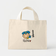 Policeman Occupation Tote Bag