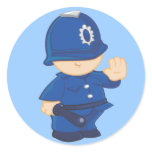 Policeman stickers