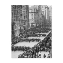 Policemen's Parade on 5th Ave, NYC: 1900 Post Cards