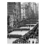 Policemen's Parade on 5th Ave, NYC: 1900 Post Cards