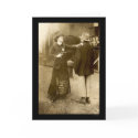 Policewoman Making an Arrest 1909 cards