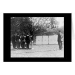 Policewomen at the Firing Range 1920 Card