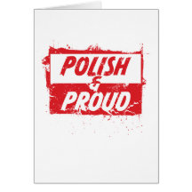 Polish and Proud Card
