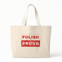 Polish and Proud Flag Tote Bag