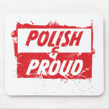 Polish and Proud Mouse Pad