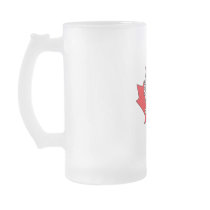 Polish Canadian Maple Leaf Coffee Mugs