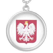 Polish Eagle Red Shield Jewelry