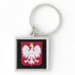 Polish Eagle Red Shield keychains