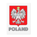 polish Emblem postcards
