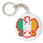 POLISH/IRISH FLAG keychains