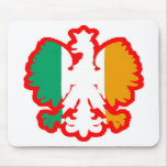 POLISH/IRISH FLAG mousepads