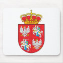 Polish Lithuanian Commonwealth Coat of Arms mousepads