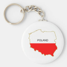 Polish Map png Key Chains