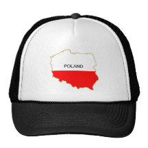 Polish Map png Trucker Hats