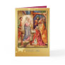 polish merry christmas nativity card