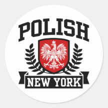 Polish New York Sticker
