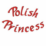 Polish Princess Cute Embroidered Hoodie