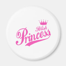 Polish Princess Fridge Magnets