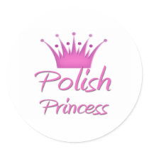 Polish Princess stickers