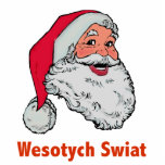 Polish Santa photo sculptures