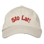 Polish Sto Lat Embroidered Baseball Cap