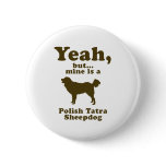 Polish Tatra Sheepdog buttons