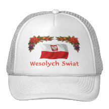 Polish Wesolych Swiat Hats