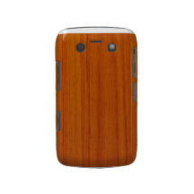 Polished Wood Style Blackberry Bold Case