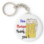 Polite Beer Keychain