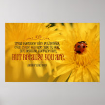 Politeness inspirational poster print