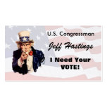 Politician Business Cards
