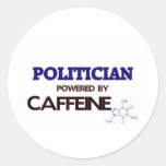 Politician Powered by caffeine Sticker