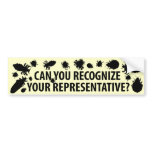 Politicians bumper stickers